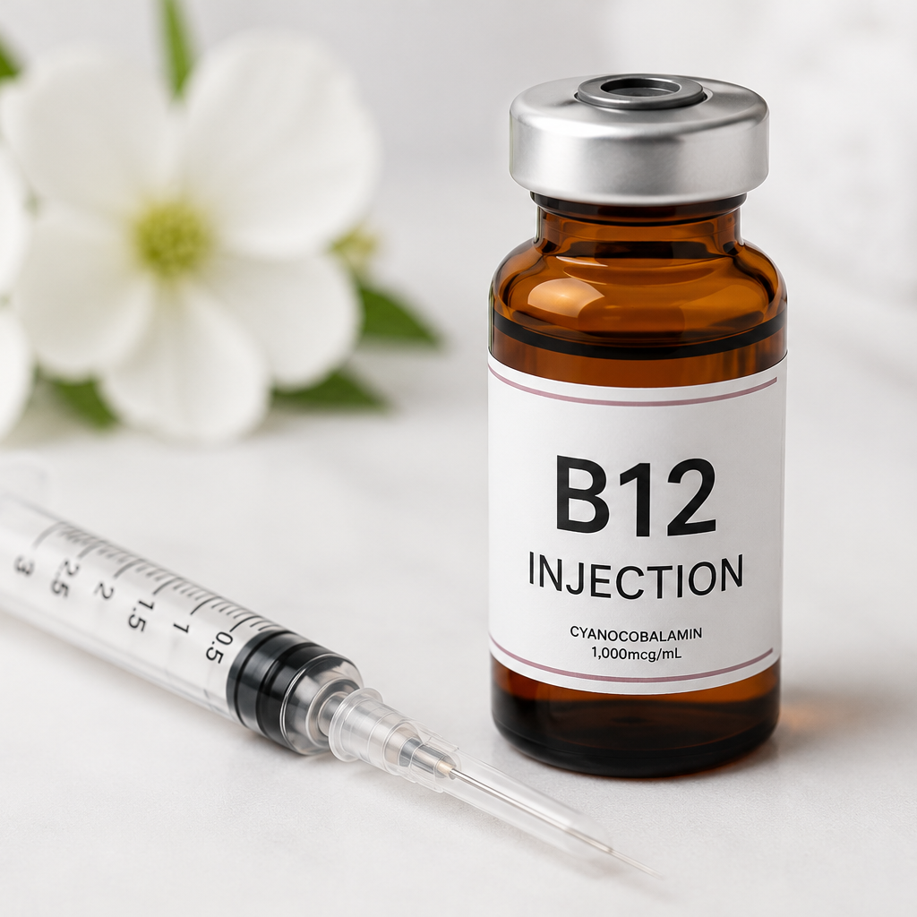 B12 Injections B12 Injections available at Tara Aesthetics in Norwich